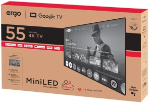 Телевізор MiniLED Ergo 55MQ90PRO (Smart TV, Wi-Fi, 3840x2160)