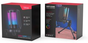 Мікрофон Fifine A6V AMPLIGAME RGB Black