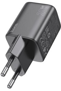 Зарядний пристрій Hoco N40 Mighty 20W Black (6942007616966)