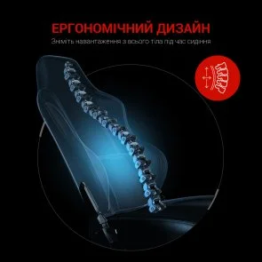Фото: Крісло Anda Seat Luna Size L Black/Red (AD18-44-BR-PV) № 11 | KTC