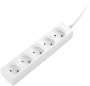 Фото: Мережевий фільтр 2E 5/1.5m White (2E-U0510M1.5) № 5 | KTC