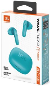 Навушники JBL Wave Flex 2 Blue (JBLWFLEX2BLU)