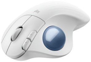 Миша Logitech Ergo M575S Trackball Wireless Off-White/Blue (910-007030)