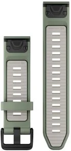 Фото: Ремінець Garmin QuickFit 20mm Watch Bands Willow/Fog Gray Silicone (010-13391-02) № 2 | KTC