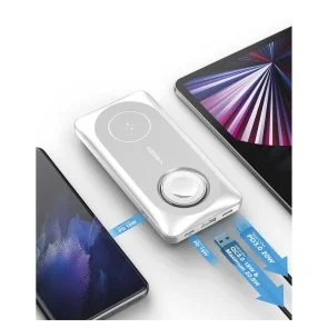 Фото: Батарея універсальна Yenkee YPB 510 10000mAh 22.5W/Qi 15W White (37000006) № 5 | KTC