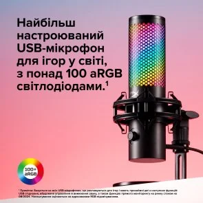 Фото: Мікрофон HyperX QuadCast 2 S RGB Black № 16 | KTC