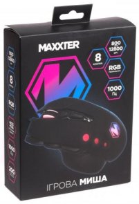 Миша Maxxter McG-9B-I825 Black