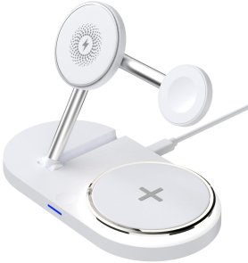  Бездротова зарядна станція ArmorStandart H101 MagSafe White (ARM78102)