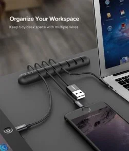 Фото: Тримач-затискач для кабелю UGREEN LP114 Cable Organizer Black (50320) № 2 | KTC