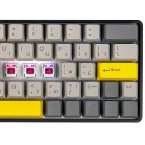 Фото: Клавіатура Epomaker EP64 Mulan Switch Hot-Swap RGB Black (EP64-B-M) № 3 | KTC