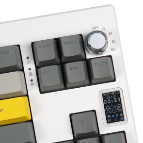 Клавіатура Epomaker Shadow-X Mulan Switch Hot-Swap RGB WL/BT/USB White (SHX-W-M)