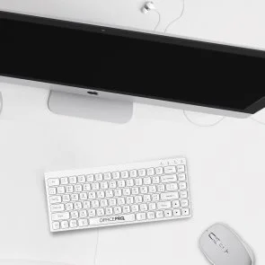 Фото: Клавіатура OfficePro SK955W Wireless White № 15 | KTC