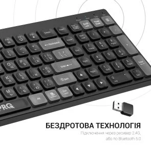 Фото: Клавіатура OfficePro SK985B Wireless Black № 9 | KTC