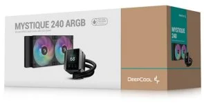 Фото: Система рідинного охолодження Deepcool Mystique 240 ARGB Black (R-LX550-BKADSNC-G-1) № 5 | KTC