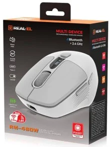 Фото: Миша Real-EL RM-480W White (EL123200050) № 10 | KTC
