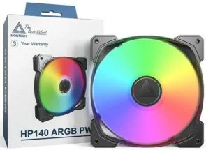 Фото: Кулер Montech HP140 ARGB PWM Black (HP140 PWM BLACK) № 3 | KTC