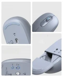 Фото: Миша UGREEN MU105 Wireless Light Blue (90671) № 4 | KTC