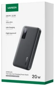 Фото: Батарея універсальна UGREEN 10000mAh 22.5W Black (25742) № 3 | KTC