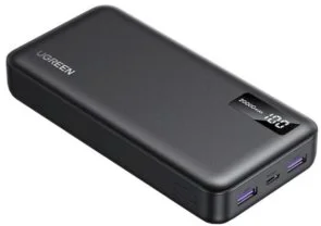 Фото: Батарея універсальна UGREEN 20000mAh 22.5W Black (25683) № 3 | KTC