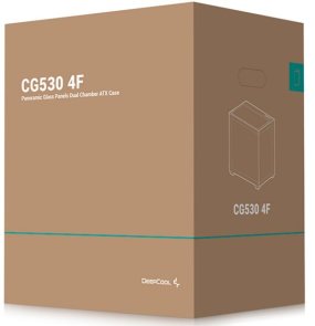 Корпус Deepcool CG530 4F Black with window (R-CG530-BKADA4-G-1)