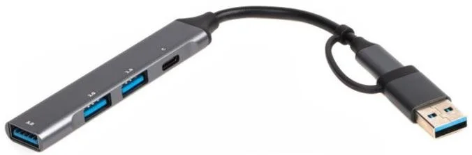 Фото: USB-хаб Maxxter HU3C-4P1CN-01 № 3 | KTC