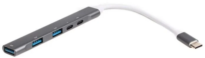 Фото: USB-хаб Maxxter HU3C-4P1PD-01 № 2 | KTC