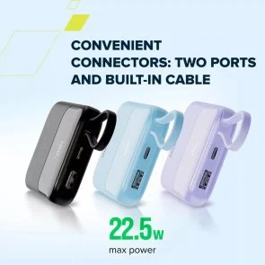 Фото: Батарея універсальна Canyon OnPower 101 10000mAh 22.5W Black (CNS-CPB101BK) № 7 | KTC