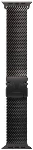 Ремінець Apple for Apple Watch 49mm - Titanium Milanese Loop Black - Large (MXKH3)