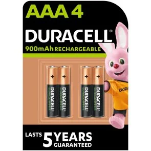 Фото: Акумулятор Duracell Rechargeable HR03 AAA 900mAh BL/4 (5005015) № 2 | KTC