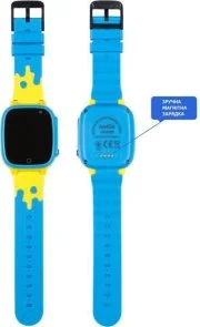 Фото: Смарт годинник AmiGo GO008 GLORY GPS WIFI Blue-Yellow (GO008 Blue-Yellow) № 6 | KTC