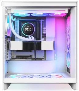 Фото: Система рідинного охолодження NZXT Kraken Elite 360 RGB White (RL-KR36E-W2) № 5 | KTC