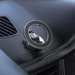 Фото: Кріплення для мобільного телефону Acefast D20 Magnetic Folding Holder Metal Gray (6974316282822) № 4 | KTC