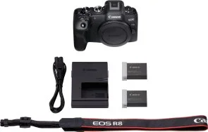Фото: Цифрова фотокамера Canon EOS R8 Body with battery LP-E17 (5803C087) № 9 | KTC