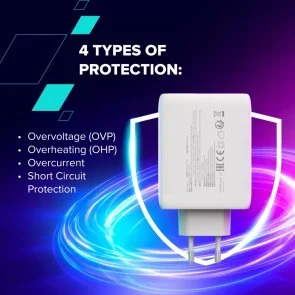 Фото: Зарядний пристрій Canyon OnCharge 100ACC QC PD GaN 100W White (CNS-CUW100ACC) № 6 | KTC