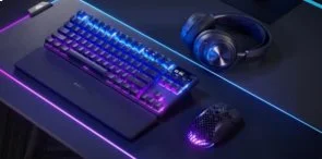 Фото: Клавіатура SteelSeries Apex Pro TKL Gen 3 WL/BT/USB Black (64871) № 6 | KTC