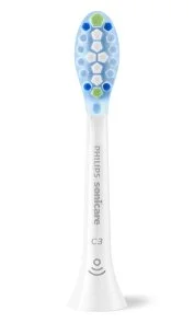 Фото: Насадка для зубної щітки Philips Sonicare C3 Premium Plaque Defence White 4pcs (HX9044/87) № 2 | KTC
