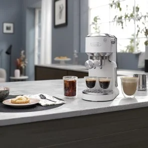 Фото: Ріжкова кавоварка DeLonghi EC 890 WI Dedica Duo № 8 | KTC