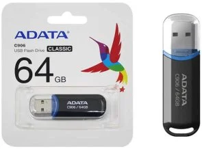 Фото: Флешка USB A-Data C906 64GB Black (AC906-64G-RBK) № 4 | KTC