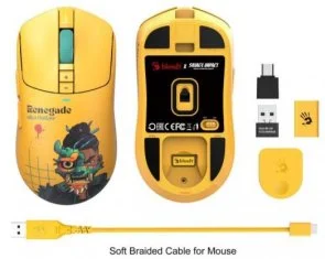 Фото: Миша Bloody R72 Ultra Wireless Renegade Sunset (R72 Ultra (Renegade Sunset)) № 9 | KTC