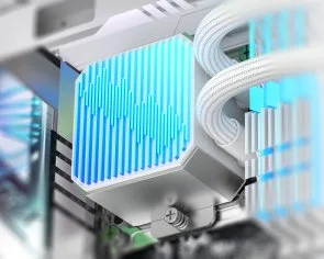 Фото: Система рідинного охолодження ID-COOLING DX360 MAX WHITE № 7 | KTC