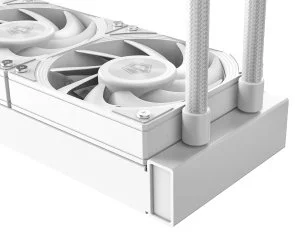 Фото: Система рідинного охолодження ID-COOLING DX240 MAX WHITE № 3 | KTC