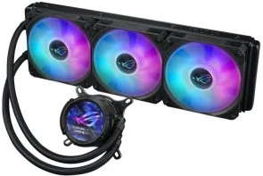 Фото: Система рідинного охолодження ASUS ROG Strix LC III 360 ARGB LCD (90RC00W1-M0UAY0) № 2 | KTC