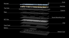 Keychron V5 Max 100Key Gateron Jupiter Brown QMK