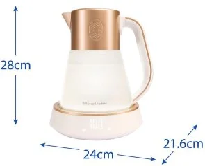 Фото: Електрочайник Russell Hobbs Calm White Copper (27450-70) № 2 | KTC