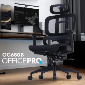 Фото: Крісло OfficePro OC680 Black (OC680B) № 7 | KTC