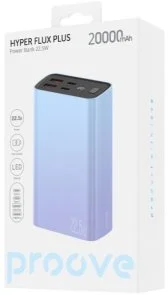 Фото: Батарея універсальна Proove Hyper Flux Plus 20000mAh 22.5W Gradient (PBF222120009) № 3 | KTC
