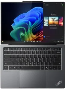 Фото: Ноутбук Lenovo ThinkPad X9-14 G1 21QA001CRA Grey - 14" OLED 60 Гц / Intel Core Ultra 7 / 258V / DDR5 32 ГБ / PCI-E SSD 1 ТБ / Intel Arc Graphics 140V № 5 | KTC
