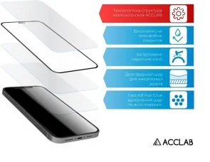 Фото: Захисне скло ACCLAB for Samsung A26 2025 - Full Glue Black (1283126608032) № 5 | KTC