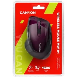 Фото: Миша Canyon CNS-CMSW01P Wireless Black № 4 | KTC