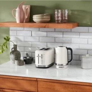 Фото: Тостер KitchenAid 2-slice 5KMT2109 Porcelain White (5KMT2109EPL) № 7 | KTC